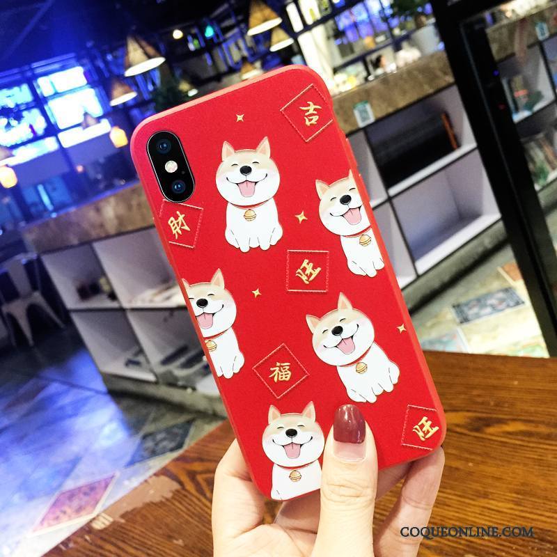 iPhone 6/6s Nouveau Coque De Téléphone De Fête Rouge Tout Compris Incassable Chiens