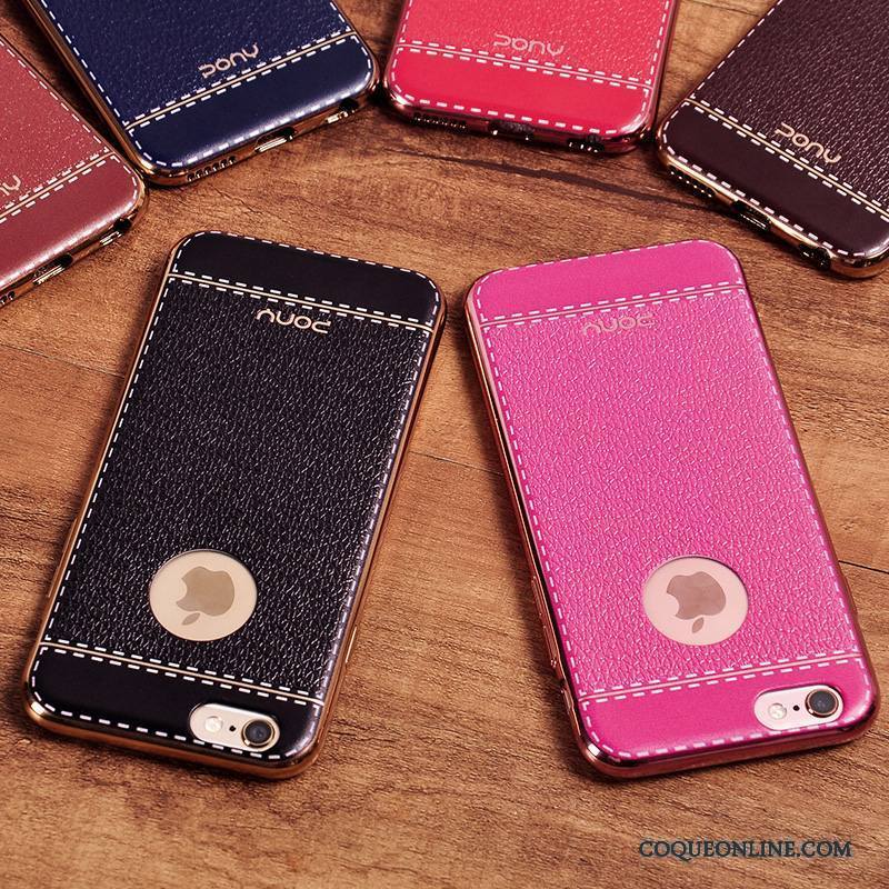 iPhone 6/6s Nouveau Étui En Cuir Coque De Téléphone Silicone Tout Compris Tendance Incassable