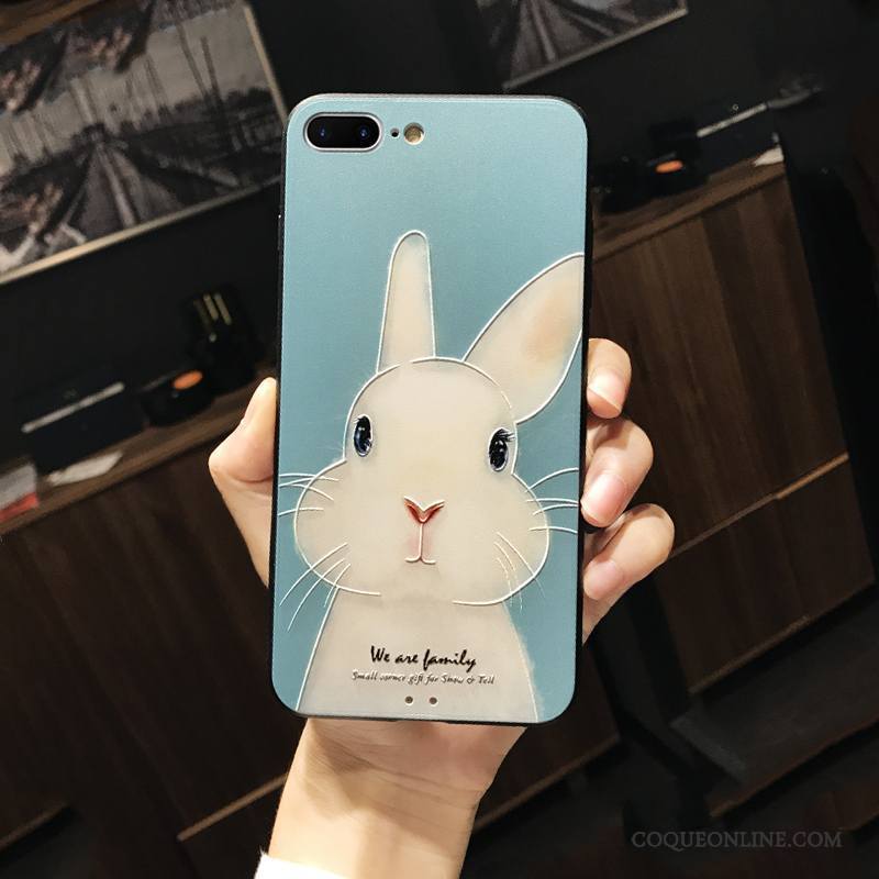 iPhone 6/6s Plus Coque Dessin Animé Tout Compris Bleu Mignonne Rose Charmant Nouveau