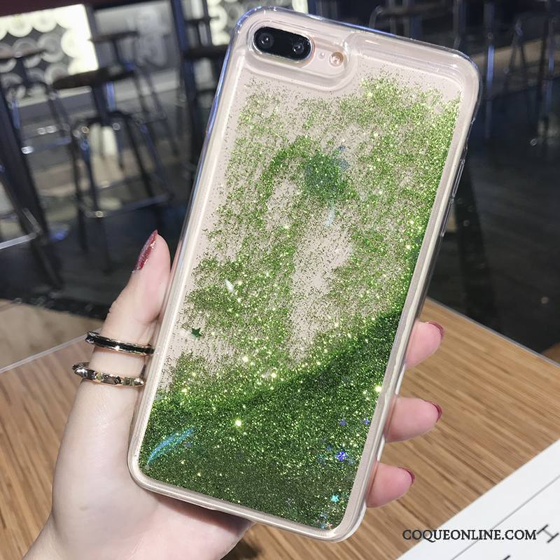 iPhone 6/6s Plus Coque Incassable Marque De Tendance Personnalité Silicone Vert Étui Tout Compris