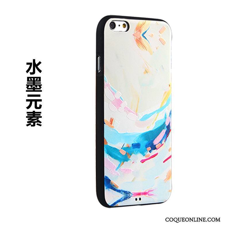 iPhone 6/6s Plus Dessin Animé Coque De Téléphone Tendance Étoile Bleu Protection Créatif