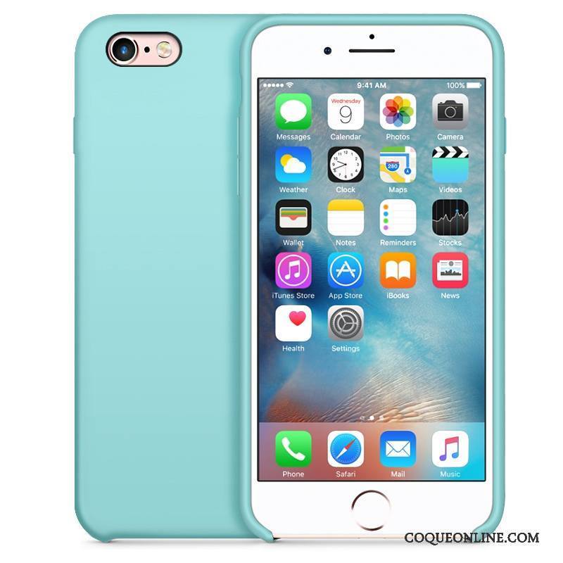 iPhone 6/6s Plus Incassable Silicone Étui Nouveau Bleu Coque Téléphone Portable