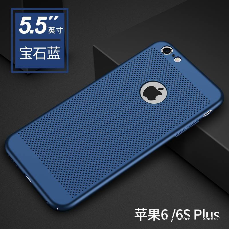 iPhone 6/6s Plus Nouveau Coque De Téléphone Bleu Délavé En Daim Protection Tendance Tout Compris