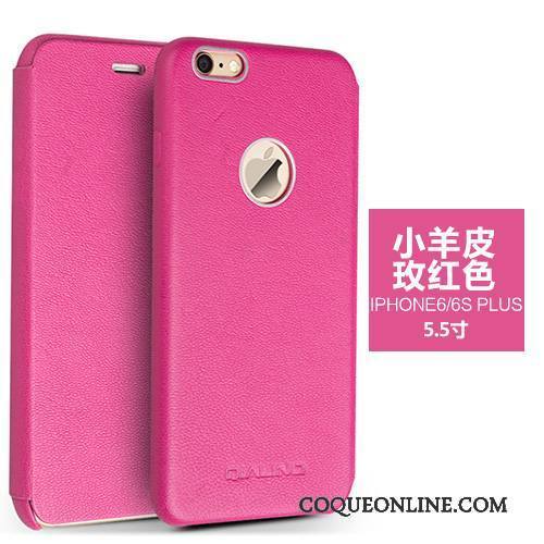 iPhone 6/6s Plus Protection Étui Housse Rouge Téléphone Portable Étui En Cuir Coque De Téléphone