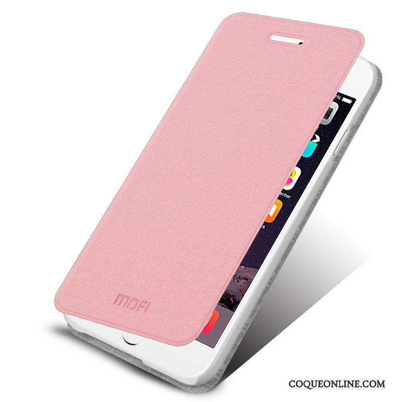 iPhone 6/6s Plus Étui Rose Incassable Étui En Cuir Coque De Téléphone Protection Housse