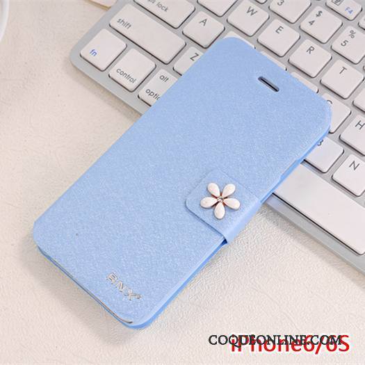 iPhone 6/6s Protection Étui En Cuir Coque Difficile Bleu Incassable De Téléphone