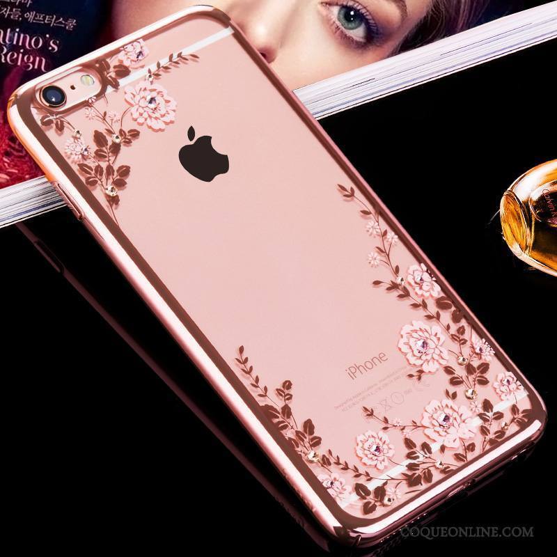 iPhone 6/6s Strass Transparent Tout Compris Difficile Nouveau Coque De Téléphone