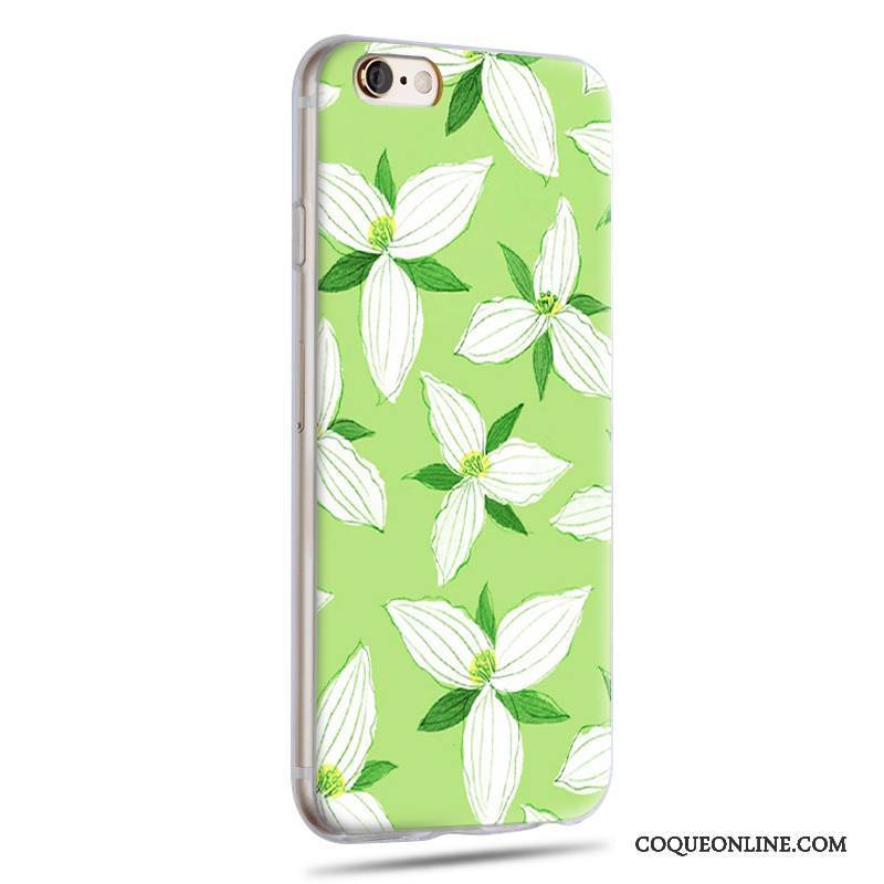 iPhone 6/6s Étui Étoile Dessin Animé Vert Téléphone Portable Coque De Téléphone Silicone