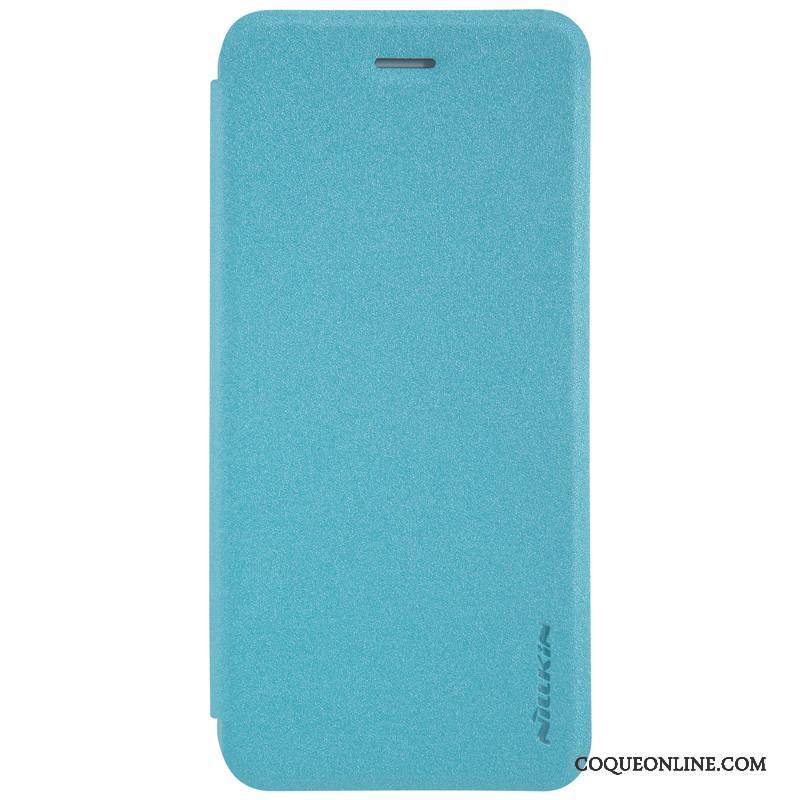 iPhone 7 Clamshell Étui Protection Bleu Coque De Téléphone Incassable Étui En Cuir