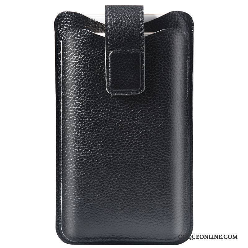 iPhone 7 Coque Cool Noir Sac De Taille Fluide Doux Téléphone Portable Protection Étui