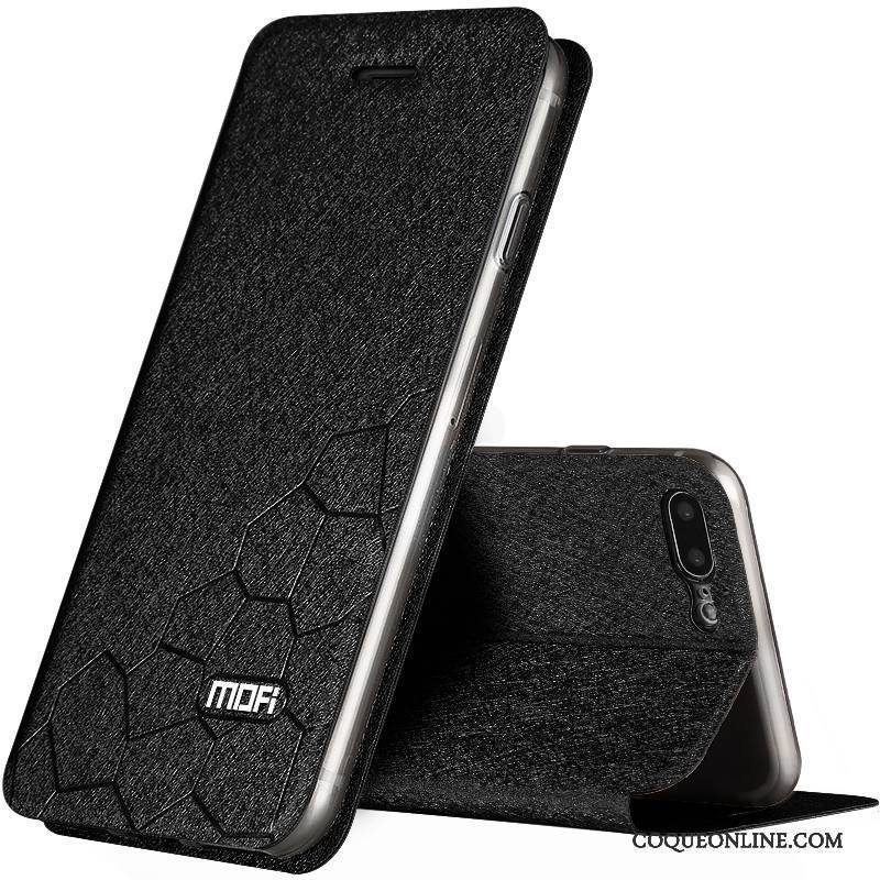 iPhone 7 Incassable Étui Housse Étui En Cuir Silicone Noir Coque De Téléphone