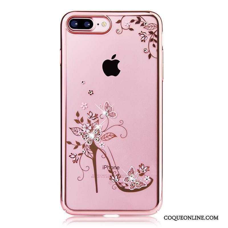 iPhone 7 Plus Or Nouveau Or Rose Élégant Luxe Coque De Téléphone Tendance