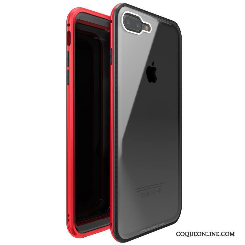 iPhone 7 Plus Tout Compris Rouge Personnalité Étui Coque De Téléphone Protection Incassable