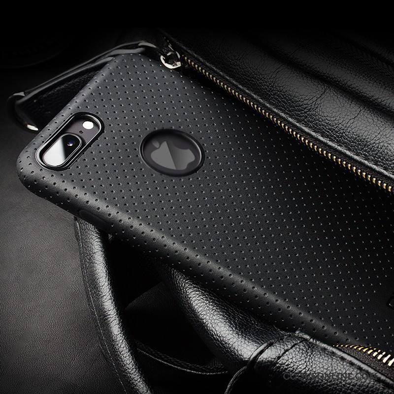 iPhone 7 Protection Téléphone Portable Étui En Cuir Business Cuir Véritable Coque De Téléphone Couvercle Arrière