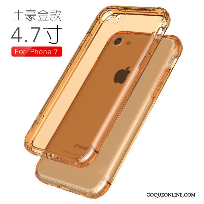 iPhone 7 Tout Compris Transparent Silicone Ballon Étui Fluide Doux Coque De Téléphone