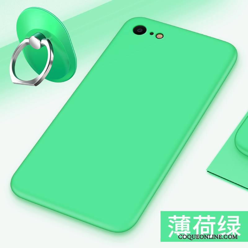 iPhone 8 Coque Étui Silicone Vert Tendance De Téléphone Protection