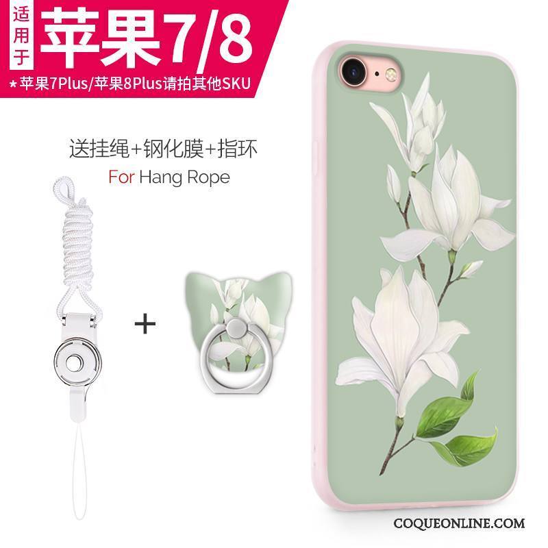 iPhone 8 Incassable Légère Fluide Doux Tout Compris Étui Protection Coque De Téléphone