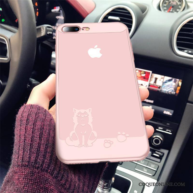 iPhone 8 Plus Incassable Créatif Nouveau Coque De Téléphone Personnalité Fluide Doux Étui