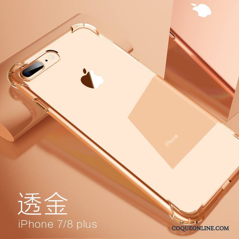 coque gold iphone 8