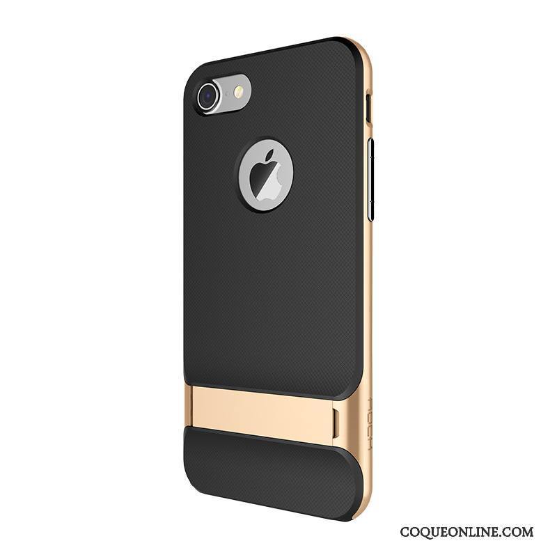 iPhone 8 Étui Coque Tempérer Or De Téléphone Membrane Protection