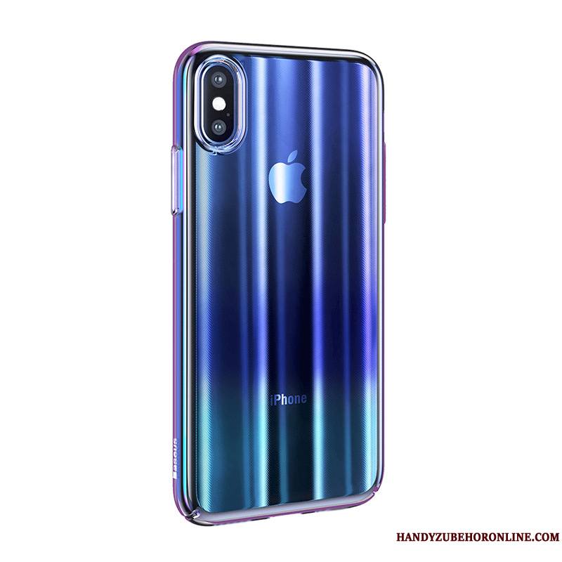 coque iphone xs max silicone bleu